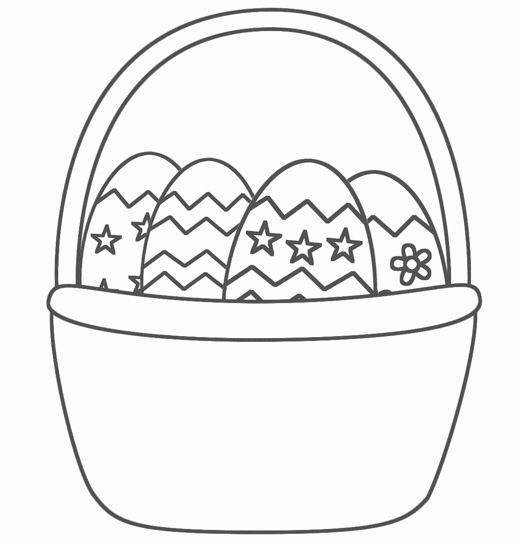 Free Printable Easter Egg Basket Templates Free Printable