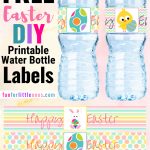 Easter Water Bottle Labels For Kids (Free Printable)   Fun For   Free Printable Water Bottle Labels
