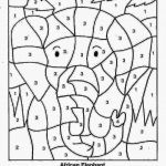 Easy Paintnumber Printables | Paint By Number Kits | Elephant   Free Printable Paint By Number Coloring Pages