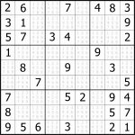 Easy Sudoku Puzzles To Print Free Download Featured Sudoku Puzzle To   Free Printable Sudoku