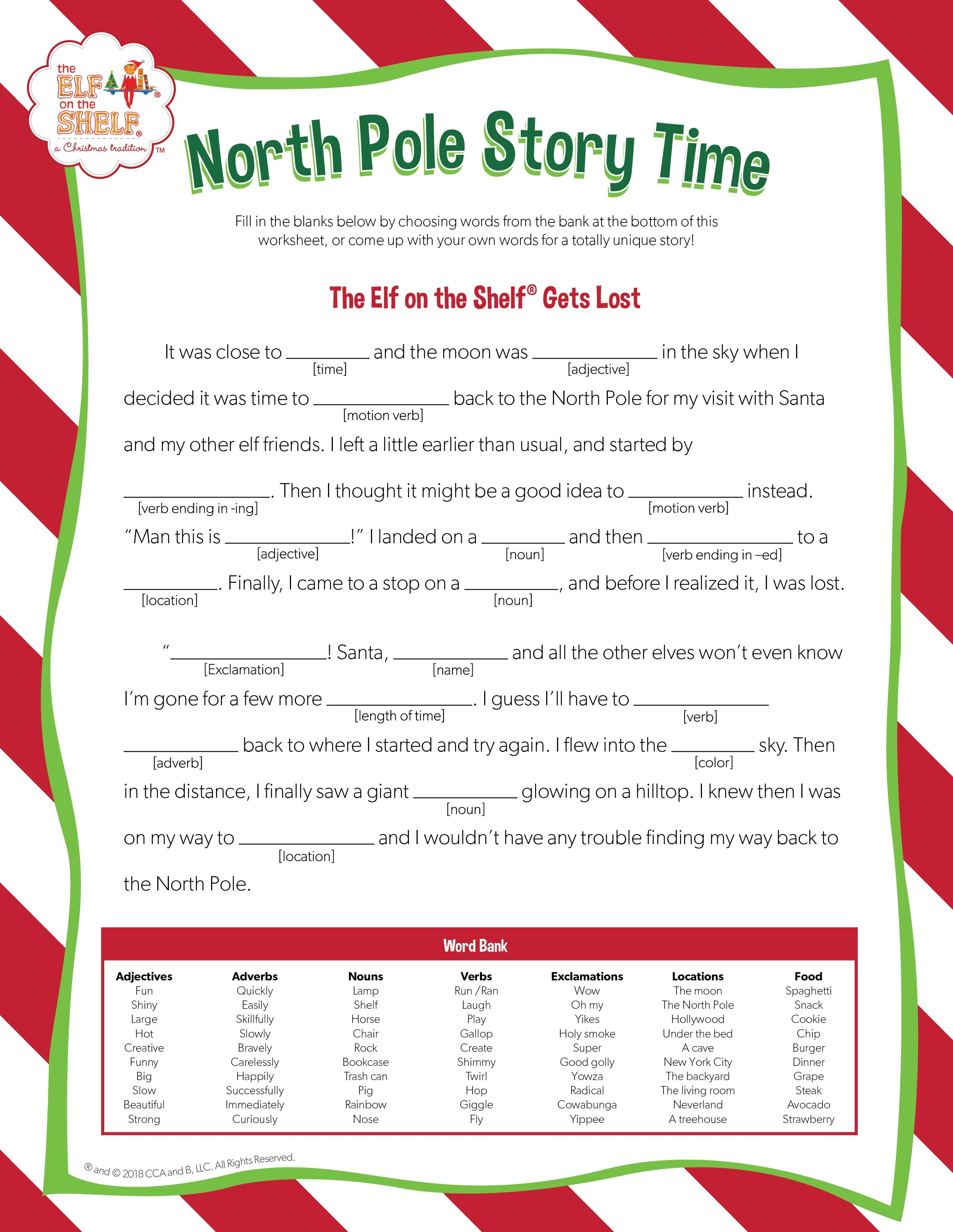 Vacation Time? Download These ... - The Elf on the Shelf