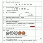 First Grade Mental Math Worksheets   Grade 9 Math Worksheets Printable Free With Answers