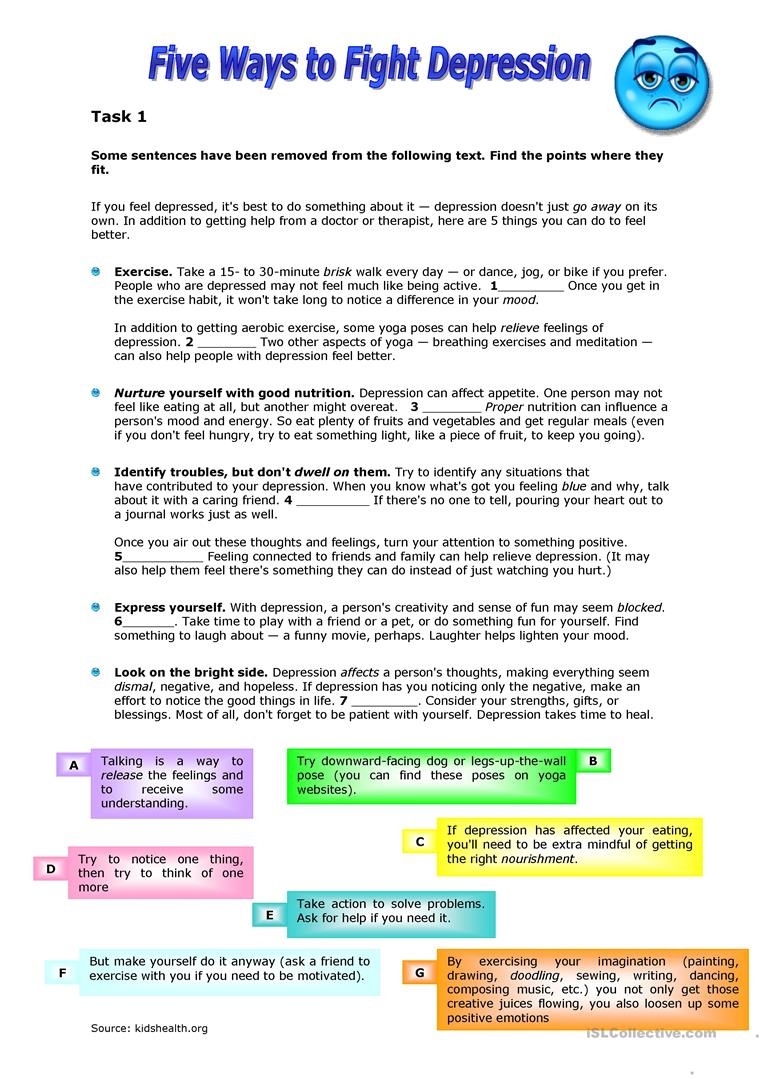 Dbt Depression Worksheet