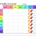 Food Diary Printable New Free Printable Food Journal 6 Different   Free Printable Calorie Counter Sheet