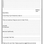 Formal Letter Writing Template Worksheet   Free Esl Printable   Free Printable Letter Writing Worksheets