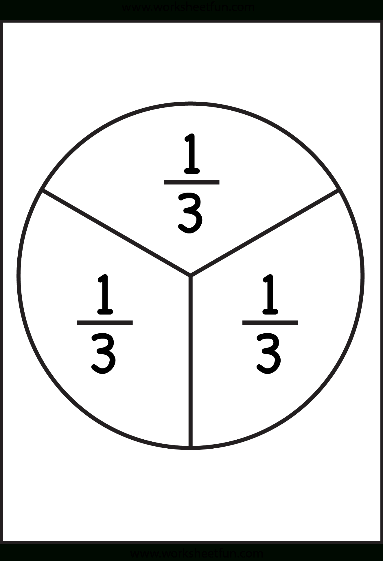 Fraction Pie Divided Into Tenths | Clipart Etc - Free Printable Blank