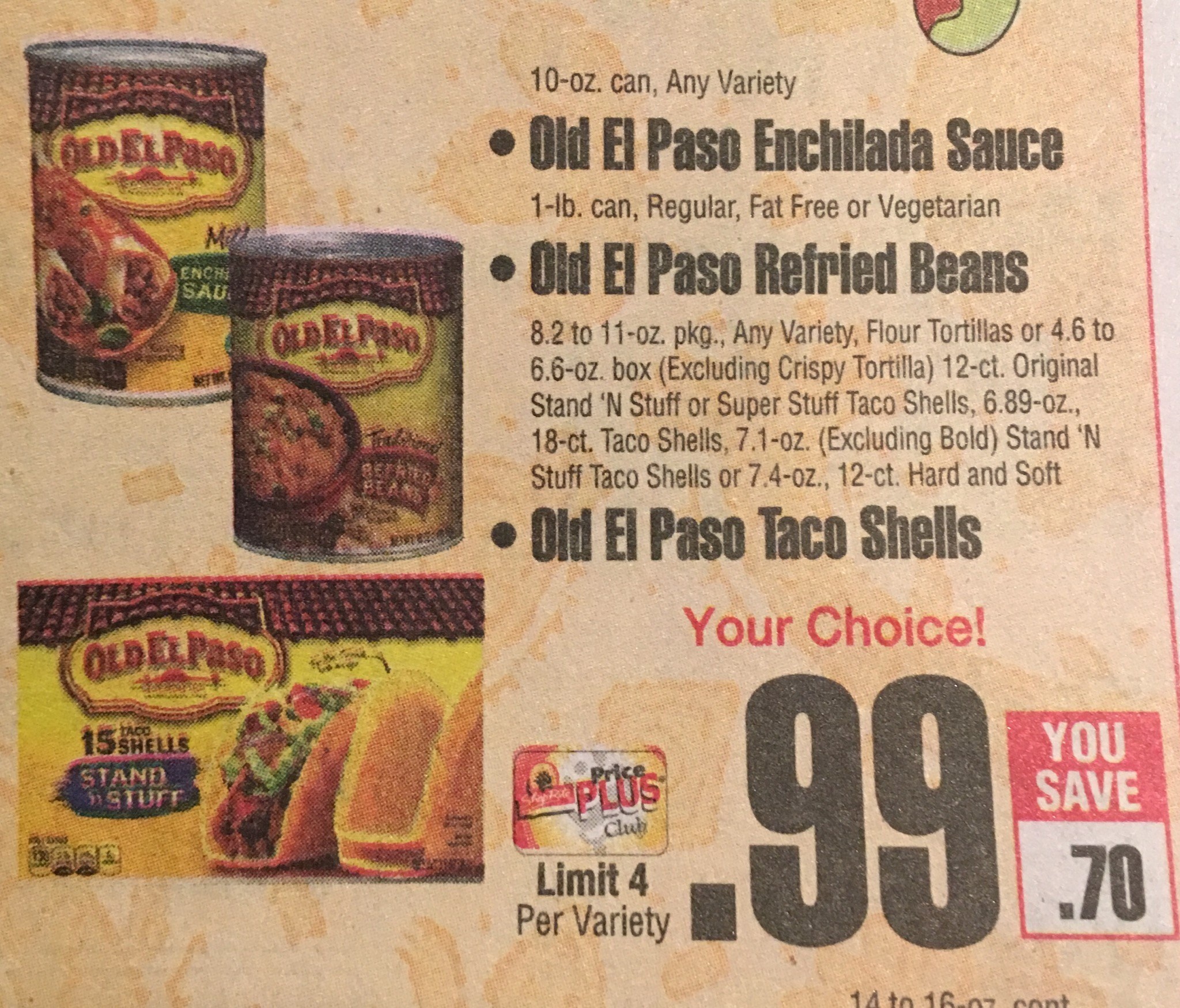 Free Printable Old El Paso Coupons Free Printable