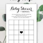 Free Baby Shower Printable – Baby Bingo   Instant Download In 2019   Free Printable Baby Shower Bingo
