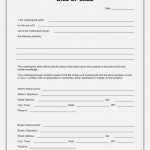 Free Bill Of Sale Template For Vehicle Of Free Vehicle Bill Sale   Free Printable Bill Of Sale Form
