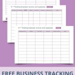 Free Business Tracking Printable Templates | Best Of Redefining Mom   Free Printable Forms For Organizing