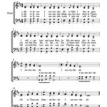 Free Choir Sheet Music – I Surrender All | Free Sheet Music   Free Printable Sheet Music Lyrics