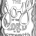 Free Christian Coloring Pages For Adults   Roundup   Joditt Designs   Free Printable Bible Coloring Pages With Verses