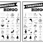 Free Christmas Bingo Printable Cards   Paper Trail Design   Free Printable Christmas Bingo Cards