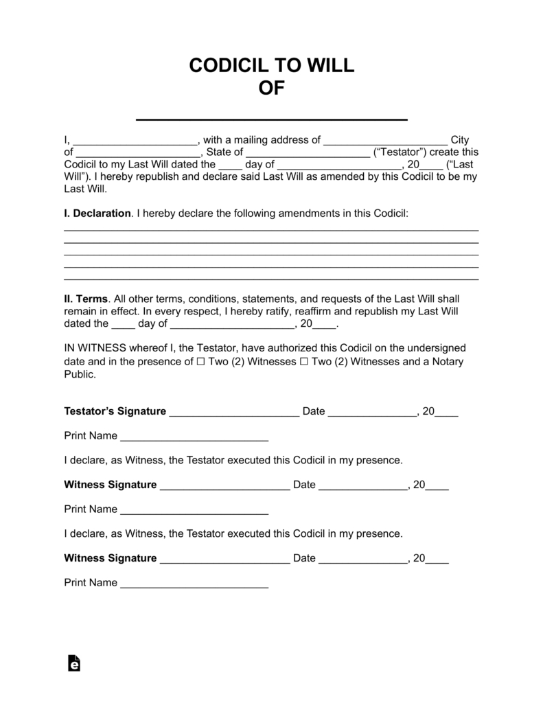 free-codicil-to-will-form-pdf-word-eforms-free-fillable-forms-free-printable-wills