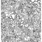 Free Coloring Page Coloring Doodle Art Doodling 15. Funny Doodle Art   Free Printable Doodle Art Coloring Pages