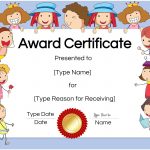 Free Custom Certificates For Kids | Customize Online & Print At Home   Free Printable Honor Roll Certificates Kids