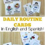Free Daily Routine Cards For Kids   Look! We're Learning!   Free Printable Daily Routine Picture Cards