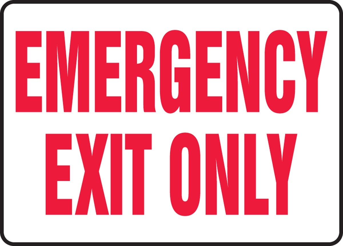Free Emergency Exit Signs, Download Free Clip Art, Free Clip Art On - Free Printable Exit Signs