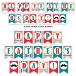 Free Father's Day Party Printables From Sarah Hope Designs | Catch   Free Printable Fathers Day Banners