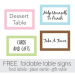 Free Favor Tags For Parties | Cutestbabyshowers   Free Printable Party Signs
