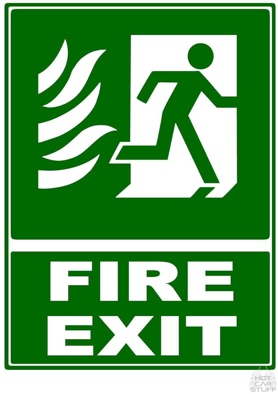 Free Fire Exit Signs, Download Free Clip Art, Free Clip Art On - Free Printable Exit Signs