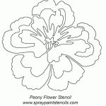 Free Flower Stencils You Can Print | Shadow Grass Or Cat Tails   Free Printable Flower Stencils