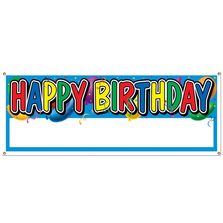 Free Printable Happy Birthday Signs