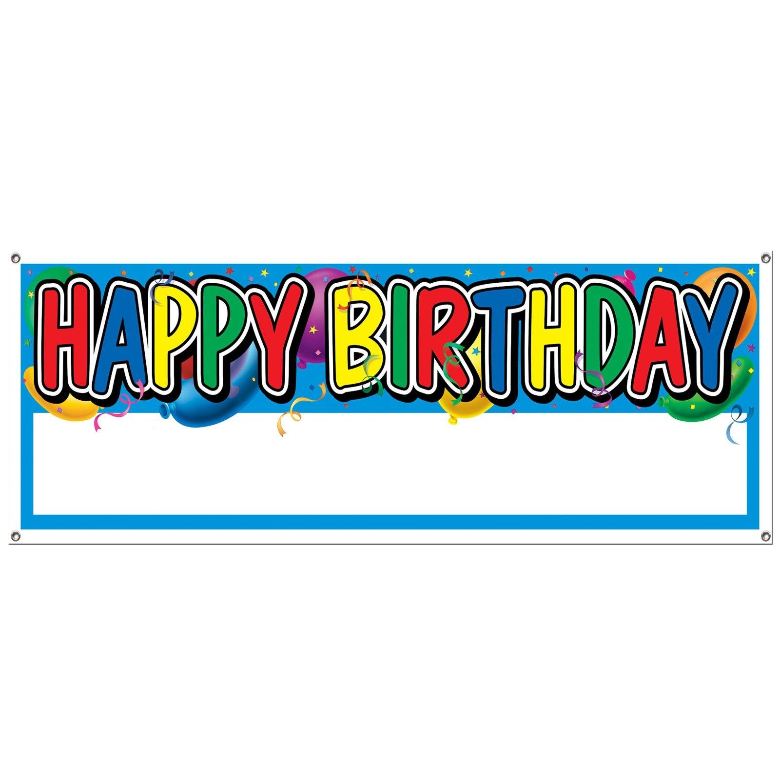 Free Happy Birthday Sign, Download Free Clip Art, Free Clip Art On - Free Printable Happy Birthday Signs