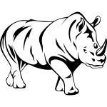 Free Images Of Wild Animals Only Outline, Download Free Clip Art   Free Printable Arty Animal Outlines
