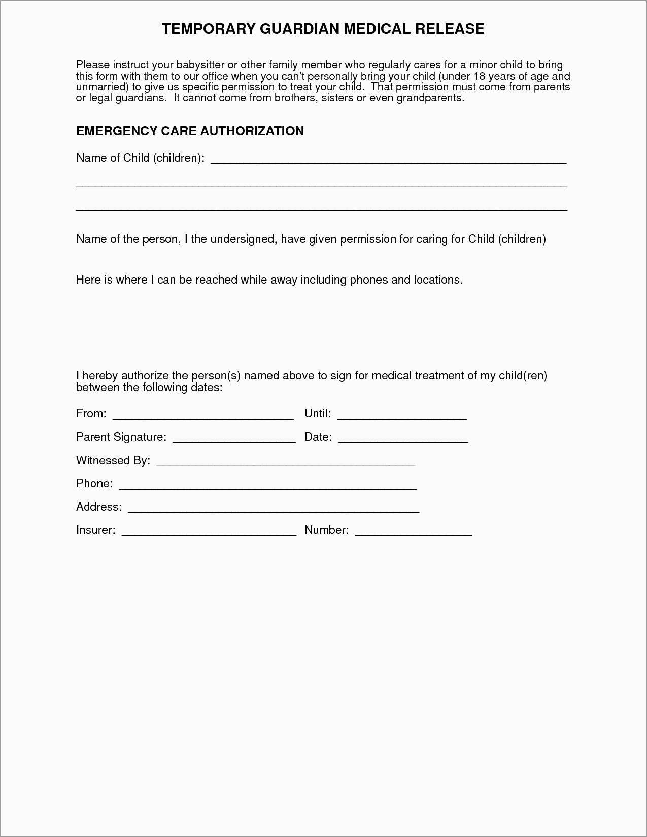 Photo Consent Form Template