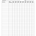 Free Medication Administration Record Template Excel   Yahoo Image   Free Printable Medication List Template