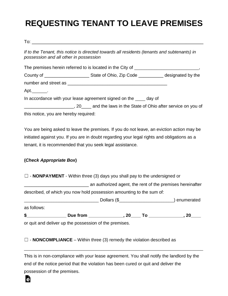 Free Fillable Eviction Forms Printable Forms Free Online