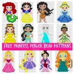 Free Perler Bead Patterns For Kids!   U Create   Free Printable Beading Patterns
