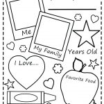 Free Printable All About Me Worksheet Back To School Worksheet All   Free Printable All About Me Worksheet