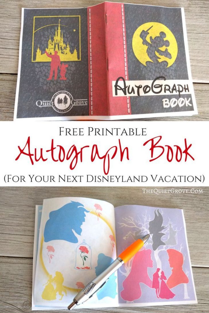 Free Printable Autograph Book For Kids