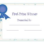 Free Printable Award Certificate Template | Free Printable First   Free Printable Camp Certificates