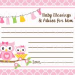 Free Printable Baby Advice Cards. Request A Custom Order And Have   Free Mommy Advice Cards Printable