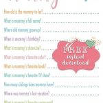 Free Printable Baby Shower Games Who Knows Mommy The Best | Gender   Free Printable Baby Shower Games Who Knows Mommy The Best