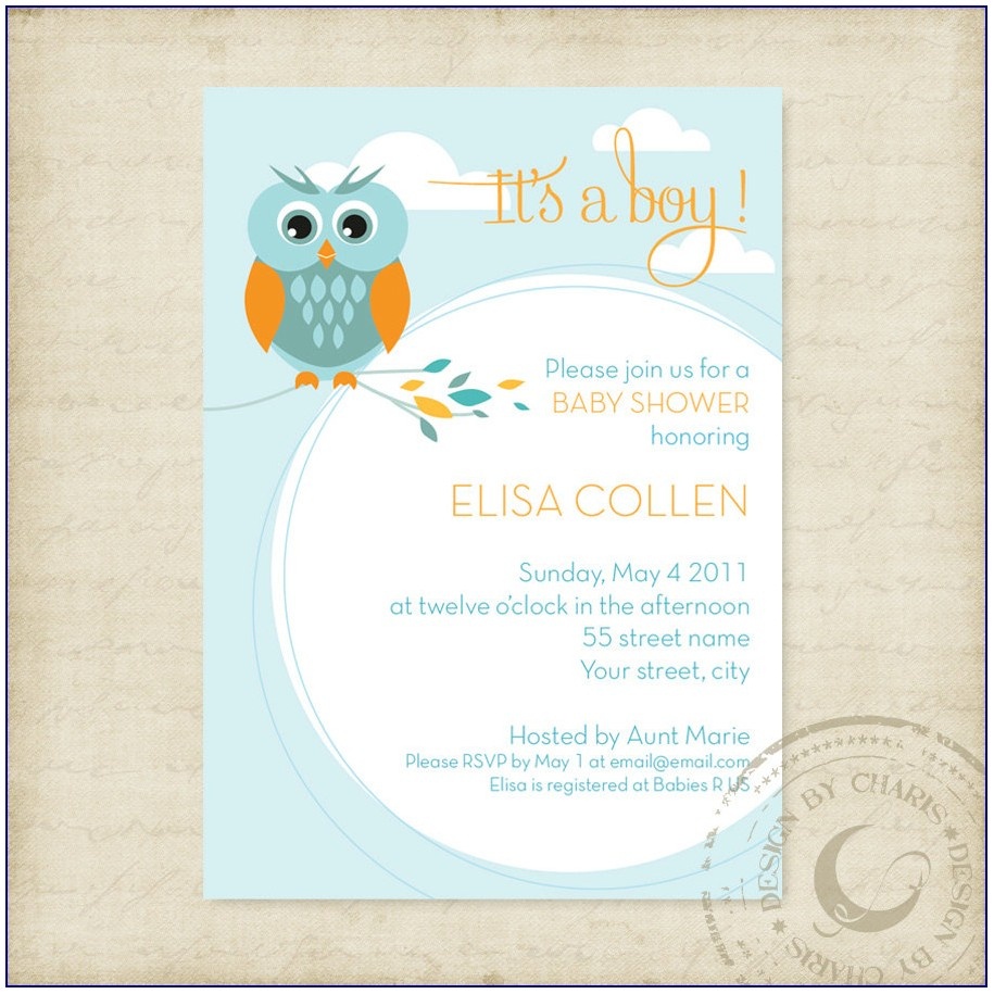 Free Printable Baby Shower Invitation Templates - Template : Resume - Free Printable Baby Shower Invitations Templates For Boys