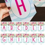 Free Printable Birthday Banner   Six Clever Sisters   Free Printable Birthday Banner