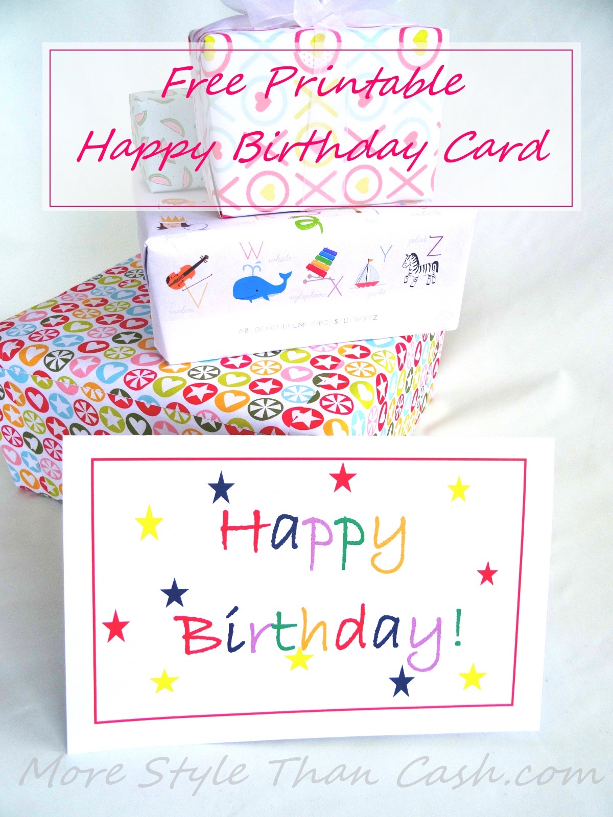 Free Printable Birthday Card - Free Printable Picture Cards