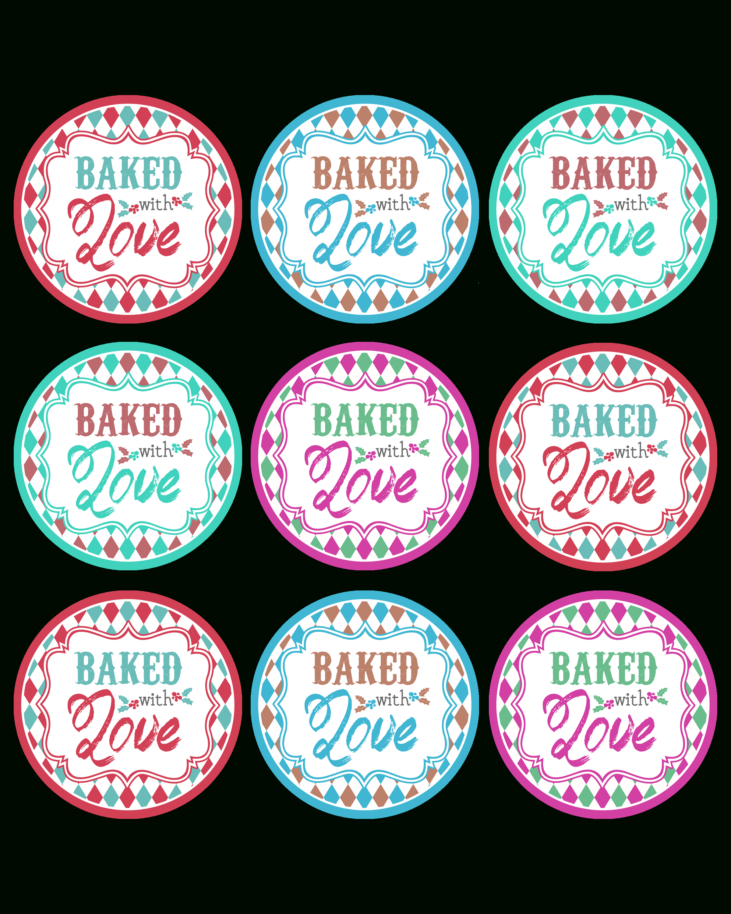 Free Printable Baking Labels | Free Printable