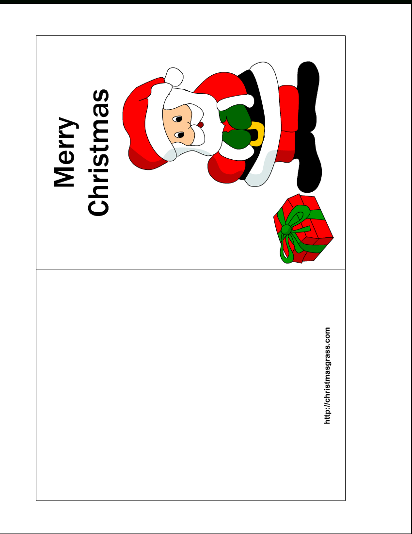 Free Printable Christmas Cards For Preschoolers