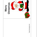 Free Printable Christmas Cards | Free Printable Christmas Card With   Free Printable Christmas Cards With Photo Insert
