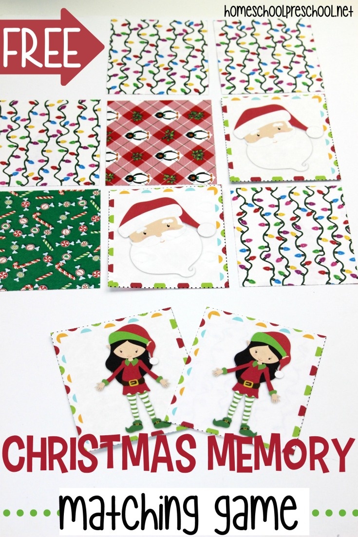Free Printable Christmas Games For Preschoolers Free Printable