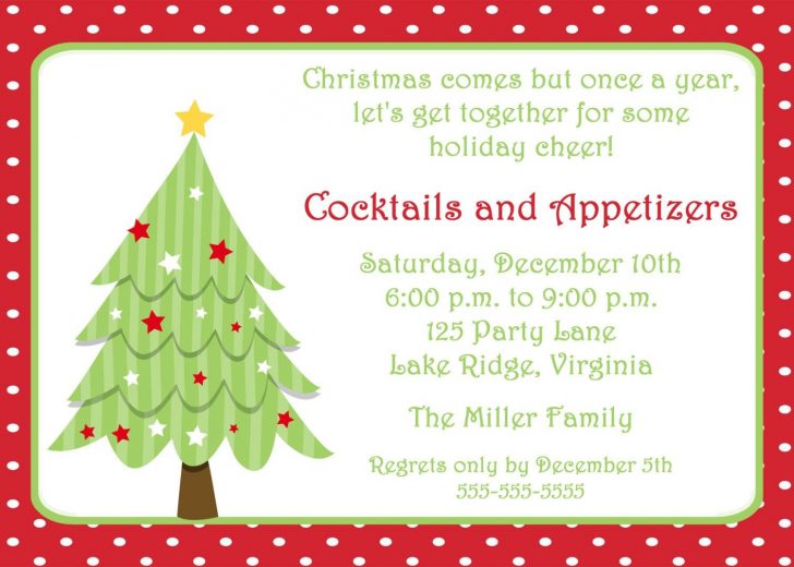 Free Printable Personalized Christmas Invitations