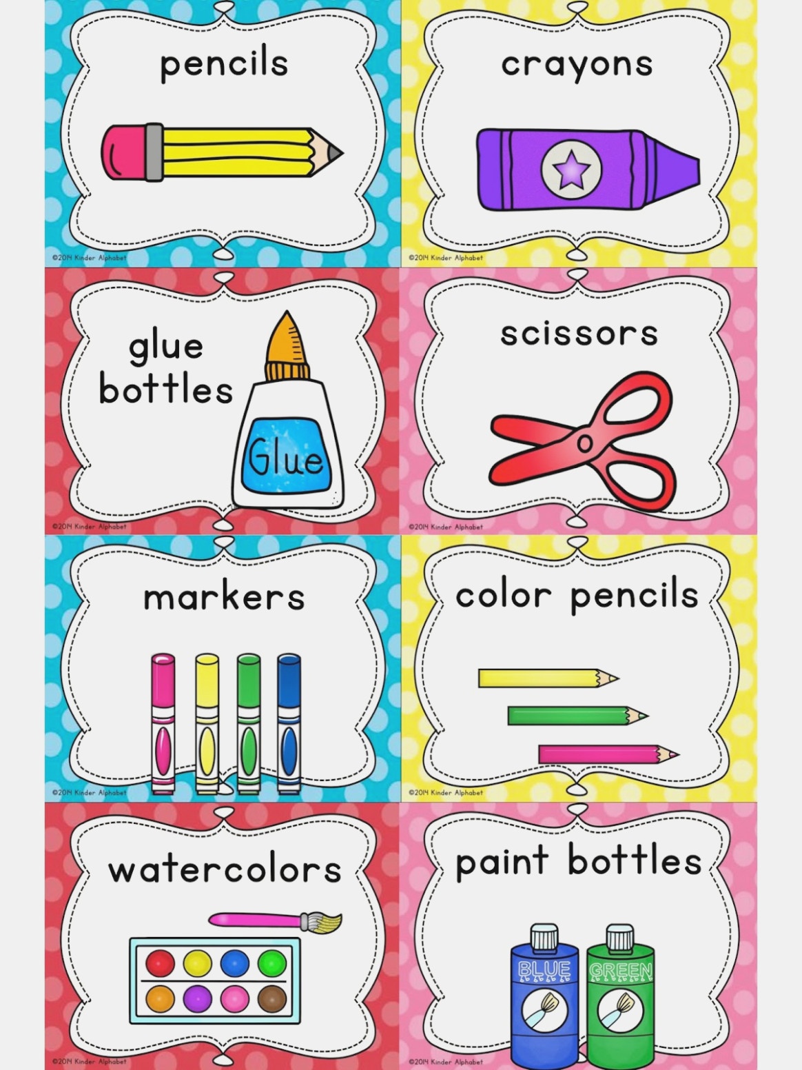 Free Printable Classroom Labels For Preschoolers Free Printable - Free Printable Classroom Labels For Preschoolers