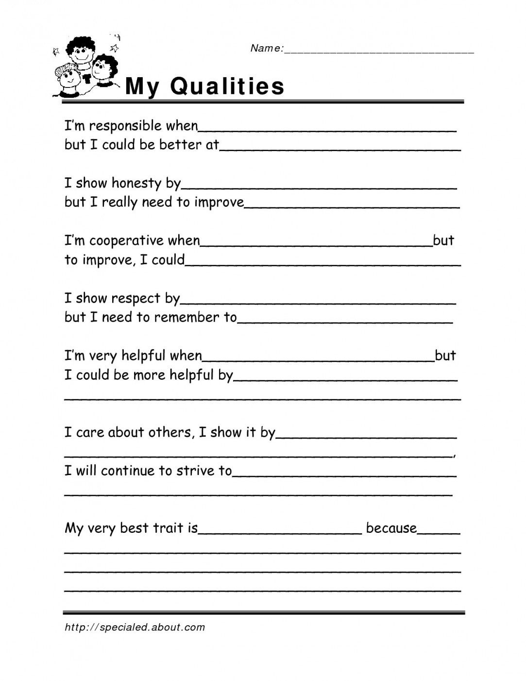 Free Printable Coping Skills Worksheets | Lostranquillos - Free - Free Printable Coping Skills Worksheets