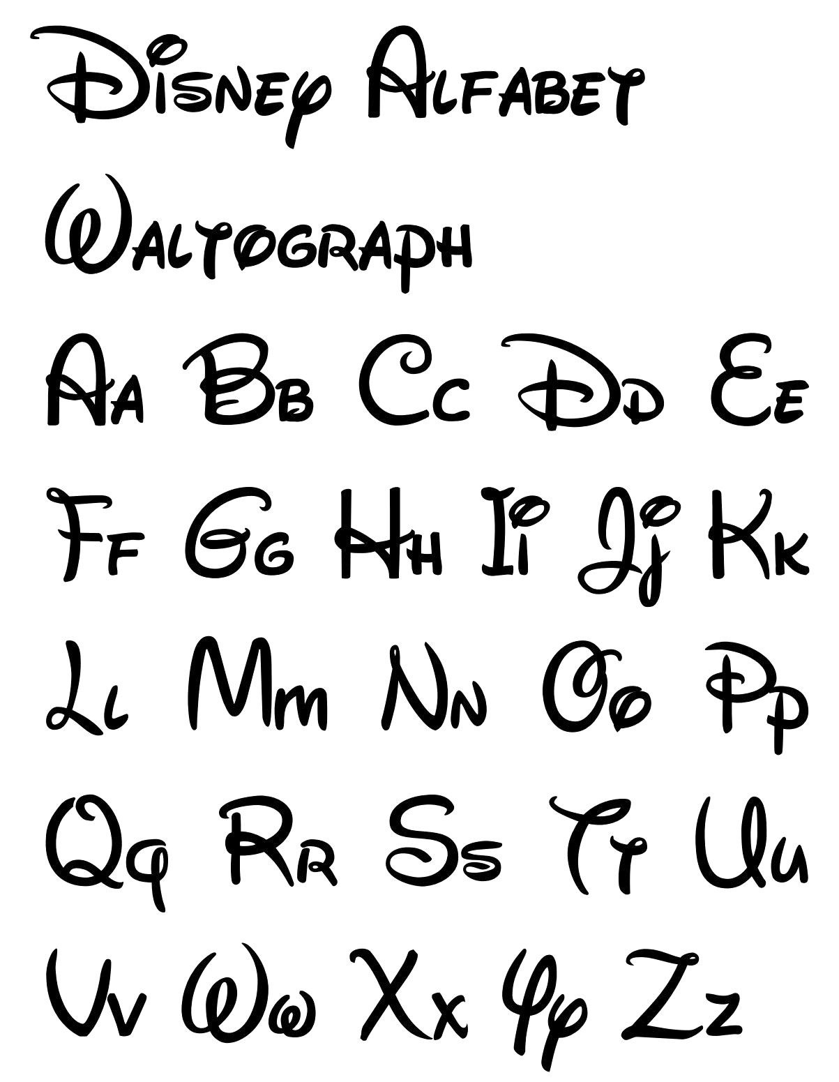 Disney Alphabet Letters Printable Printable Word Searches