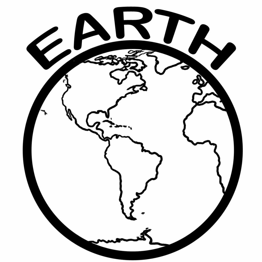 Free Printable Earth Coloring Pages For Kids - Earth Coloring Pages Free Printable